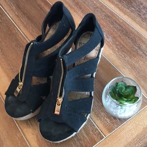 🌺 Black Merona Espadrilles